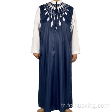 Afrikalı Thawb Arap Robe Thobe Erkekler için
